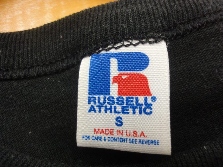 ラッセルアスレチックのヴィンテージをタグで見て年代判別する方法【RUSSELL ATHLETIC】 ヴィンテージの知識をまとめて伝えるブログ