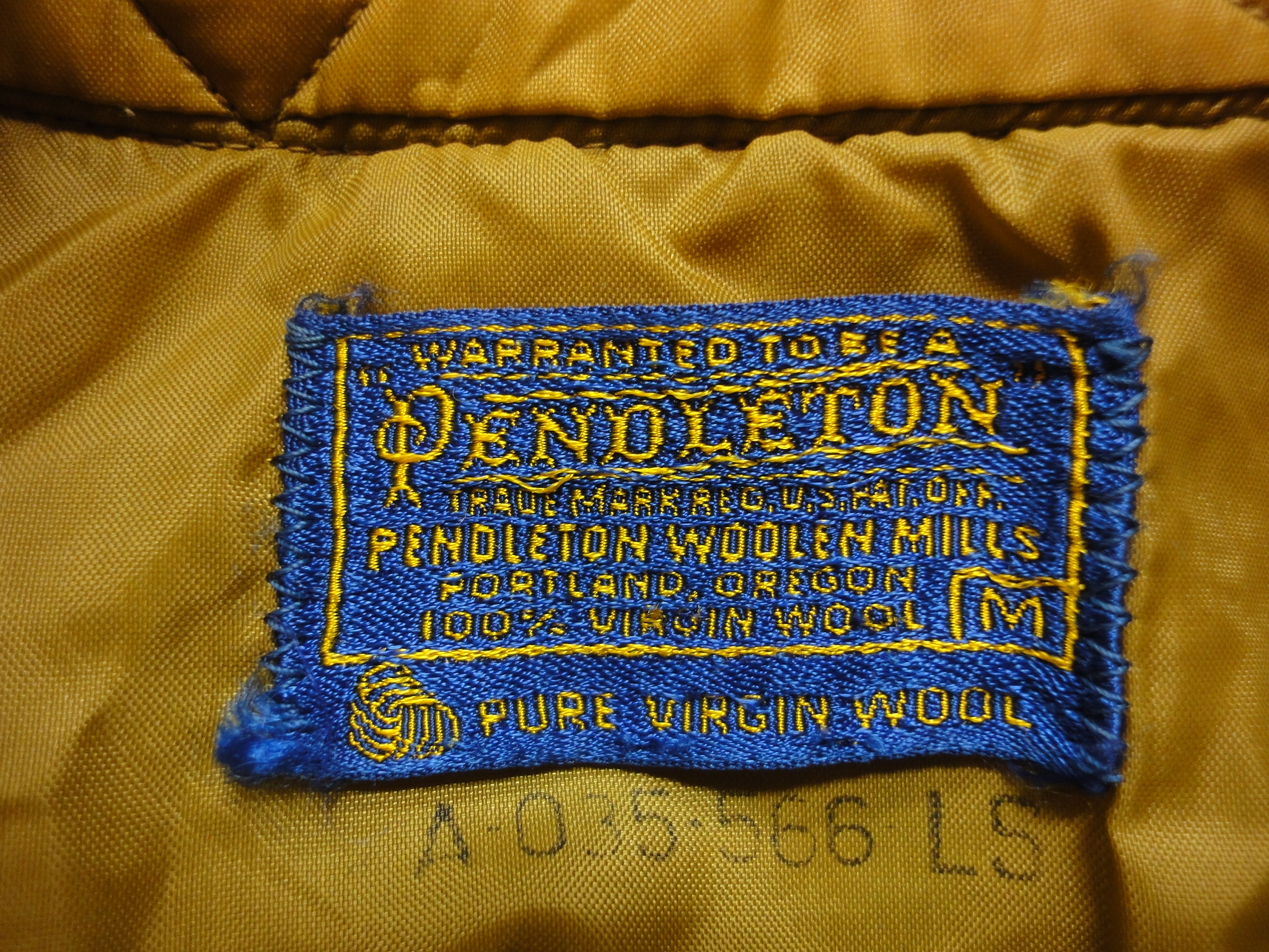のサイズ 70年代 ペンドルトン ウールジャケット made in USA タロン までの