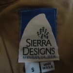 シエラデザインズのタグとその他で見る年代の見分け方【SIERRA DESIGNS】