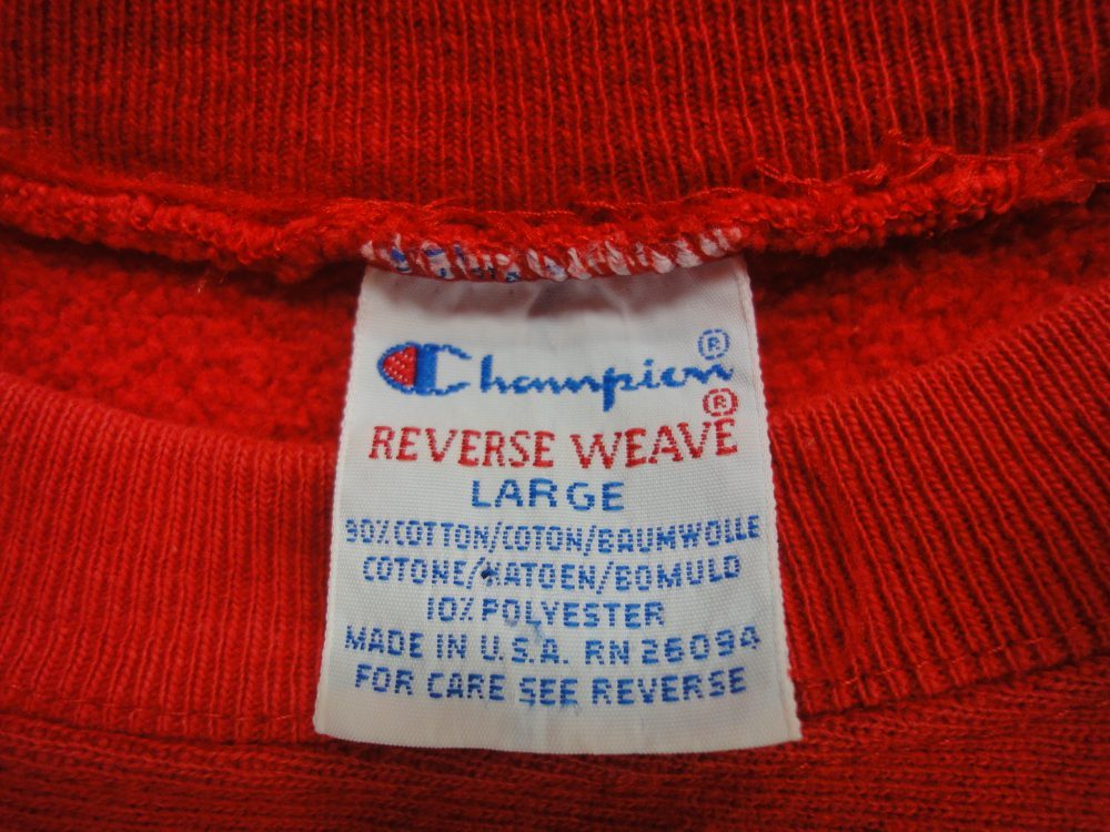新品未使用です champion reverse weave リバースウェーブ 刺繍タグ レア - www.gorgas.gob.pa