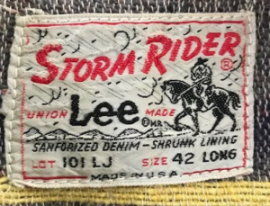 Lee101LJ Storm Rider ストームライダー 40 70年代初期+spbgp44.ru